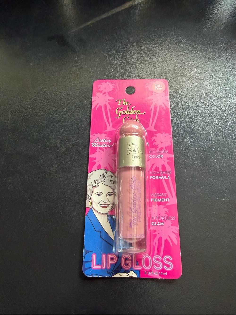 Rose- Golden Girls Lip Gloss - Pink